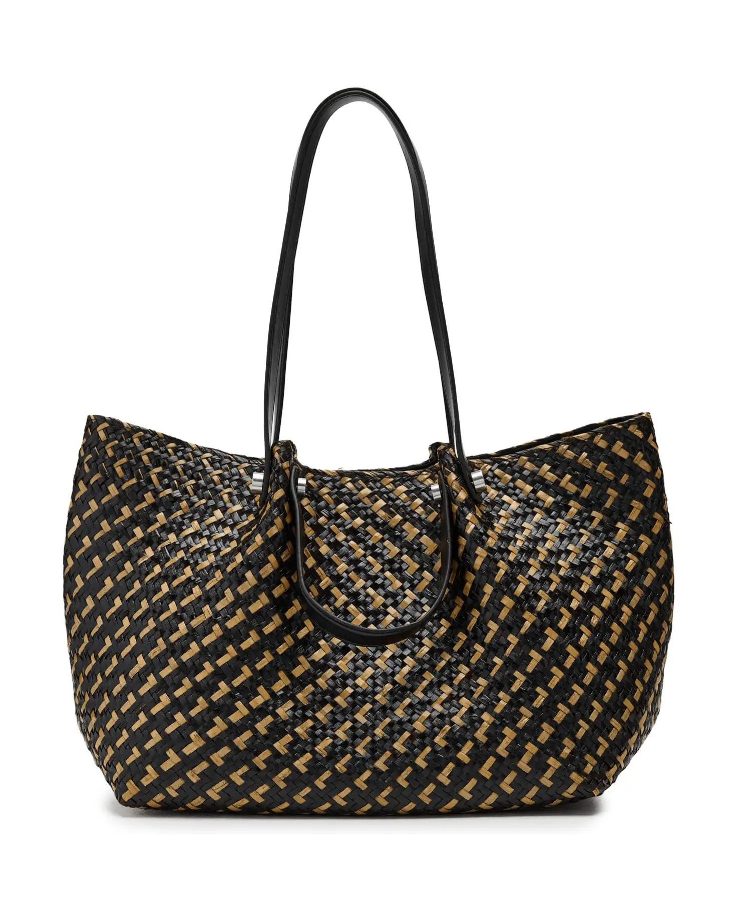 AllSaints Allington Straw Tote | Zappos.com