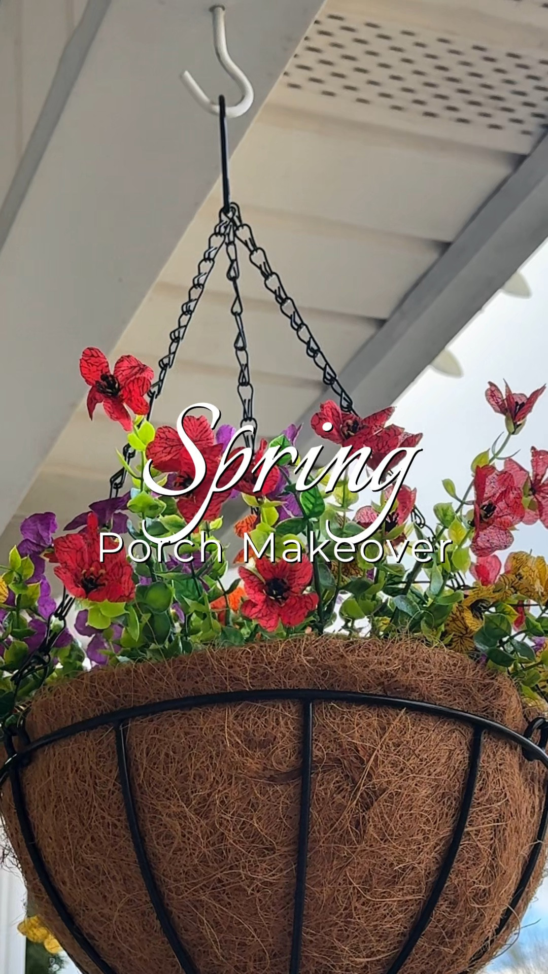Spring porch makeover for less than $100! And this spring doormat! I can’t get over this bow scalloped edge doormat from QVC! So cute! 

#LTKdayinmylife #LTKSeasonal #LTKU