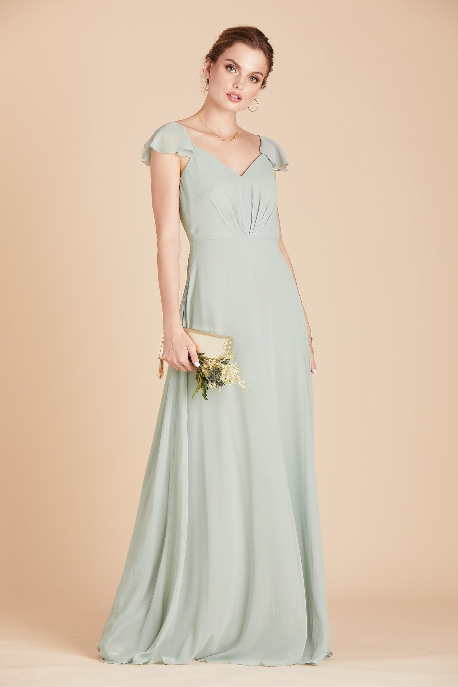 eucalyptus green bridesmaid dresses