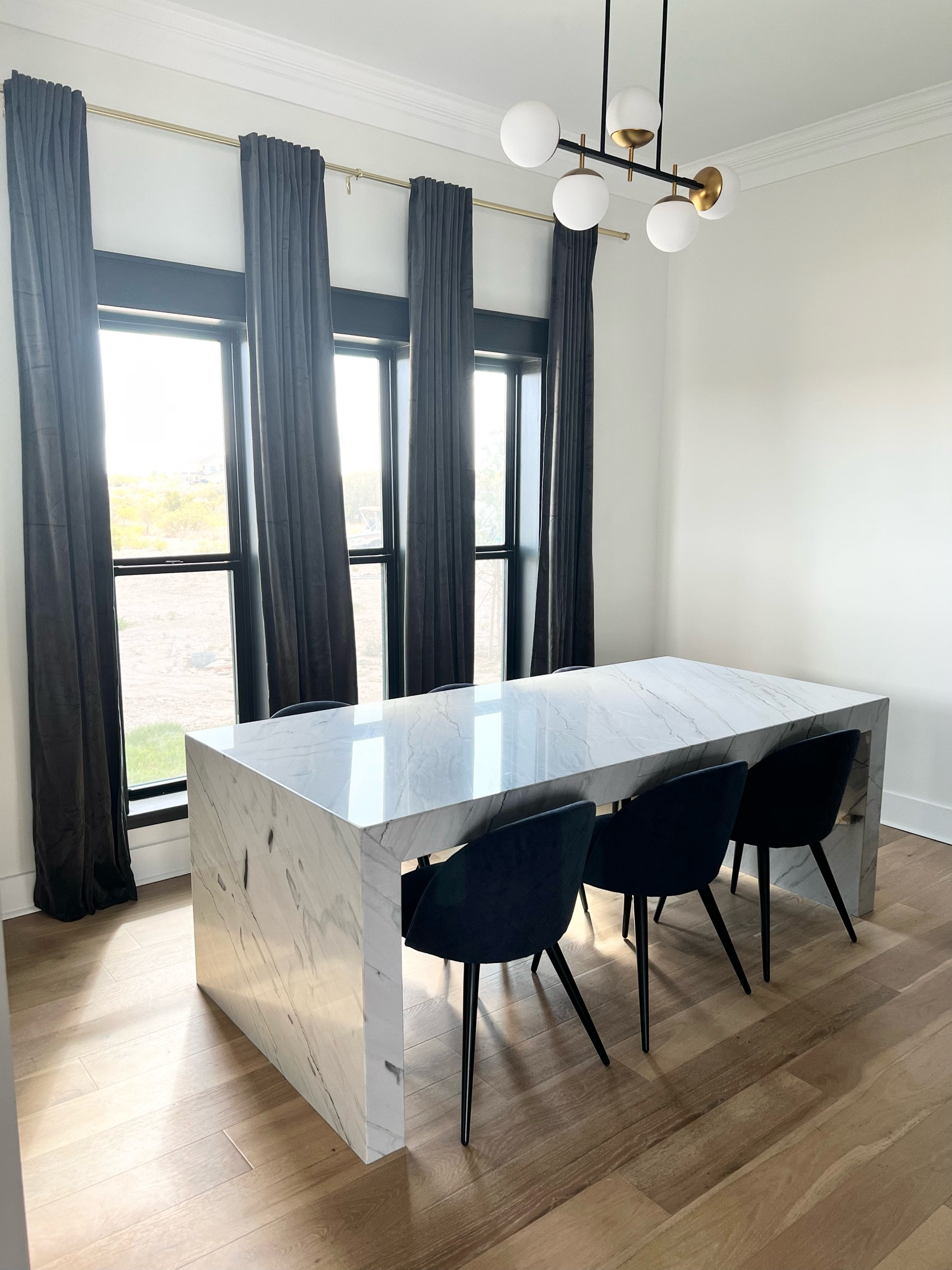 Modern Dining Room

#diningroom #diningtable #diningchair #chair #chandelier #bluechair #modernchair #midcenturymodern #blackoutcurtains #velvet #velvetcurtains #globechandelier #lighting #lightfixture #kitchen #dining #home #house #graycurtains #islandchandelier #kitchenchandelier #diningchandelier #modernkitchen #moderndecor #farmhouse #modernfarmhouse 

#LTKfamily #LTKstyletip #LTKhome