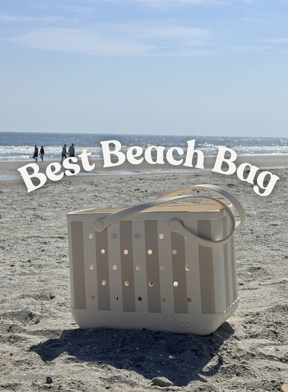 My sidekick at the beach!
Striped Bogg bag 
Pack your towels, sunscreen, books, drinks, phone, hats 

#LTKdayinmylife #LTKTravel #LTKmomlife