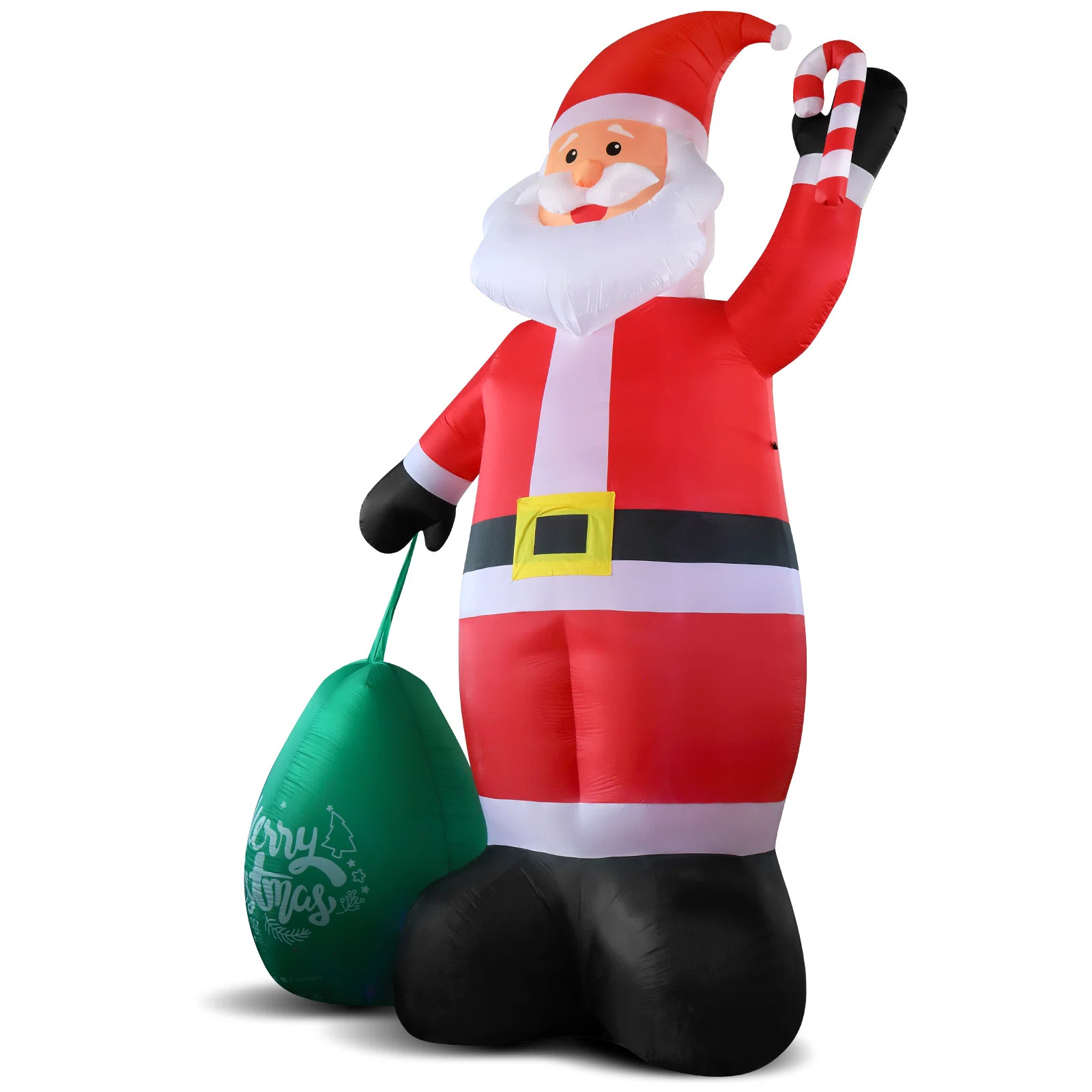 14 FT Lighted  Santa Claus Christmas Inflatable Decoration | Wayfair North America