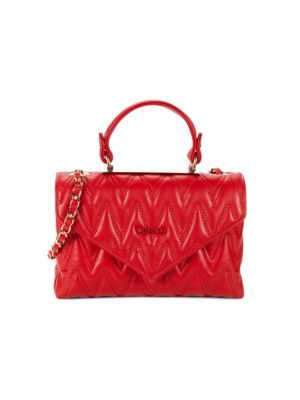 Valentino by Mario Valentino Lynn Quilted Leather Shoulder Bag on SALE | Saks OFF 5TH | Saks Fifth Avenue OFF 5TH