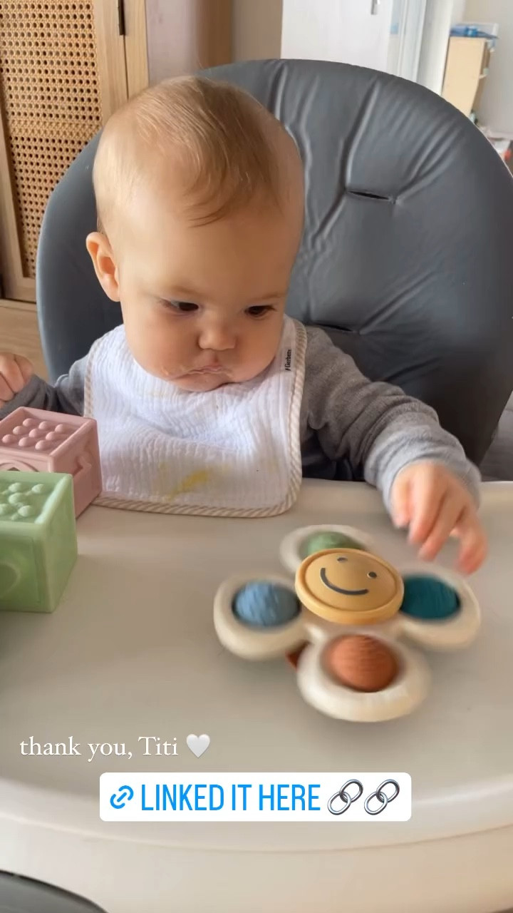 Baby’s fave highchair toy 

#LTKbaby