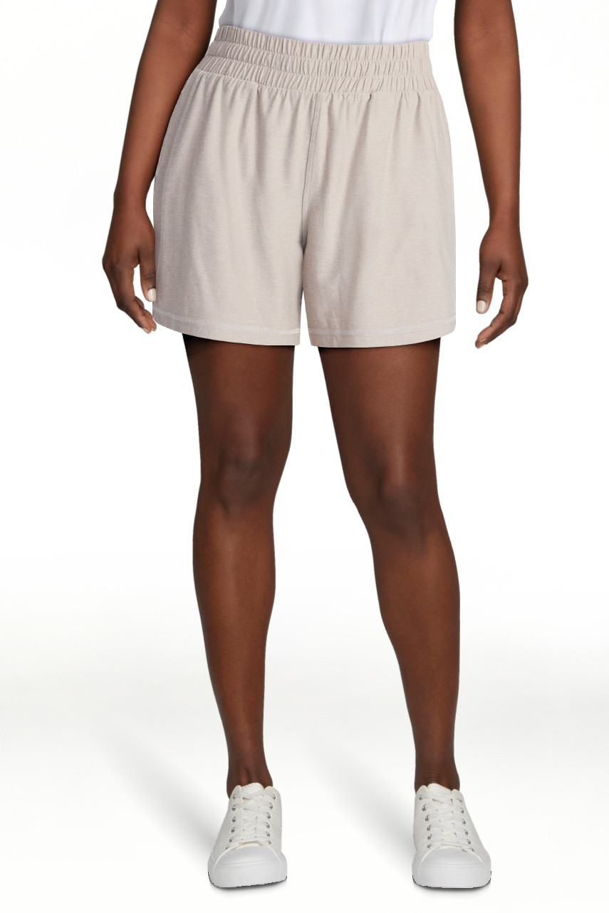 Athletic Works Women's and Women\u2019s Plus ButterCore Soft Performance Gym Shorts, Available in... | Walmart (US)