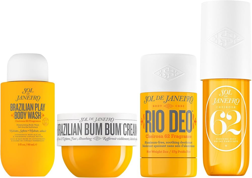 Sol de Janeiro Cheirosa 62 Travel Essentials Bundle - TSA Friendly Sizes | Amazon (US)
