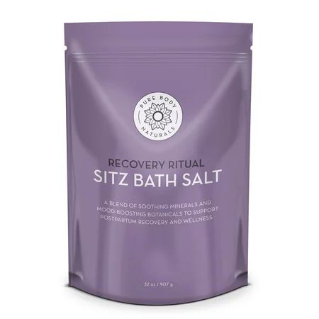 Sitz Bath Salt – Postpartum Care and Hemorrhoid Treatment – Natural Sitz Bath Soak with Epsom Salt,  | Walmart (US)