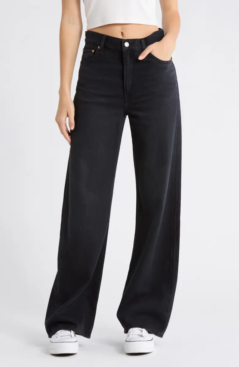 Ribcage High Waist Wide Leg Jeans | Nordstrom