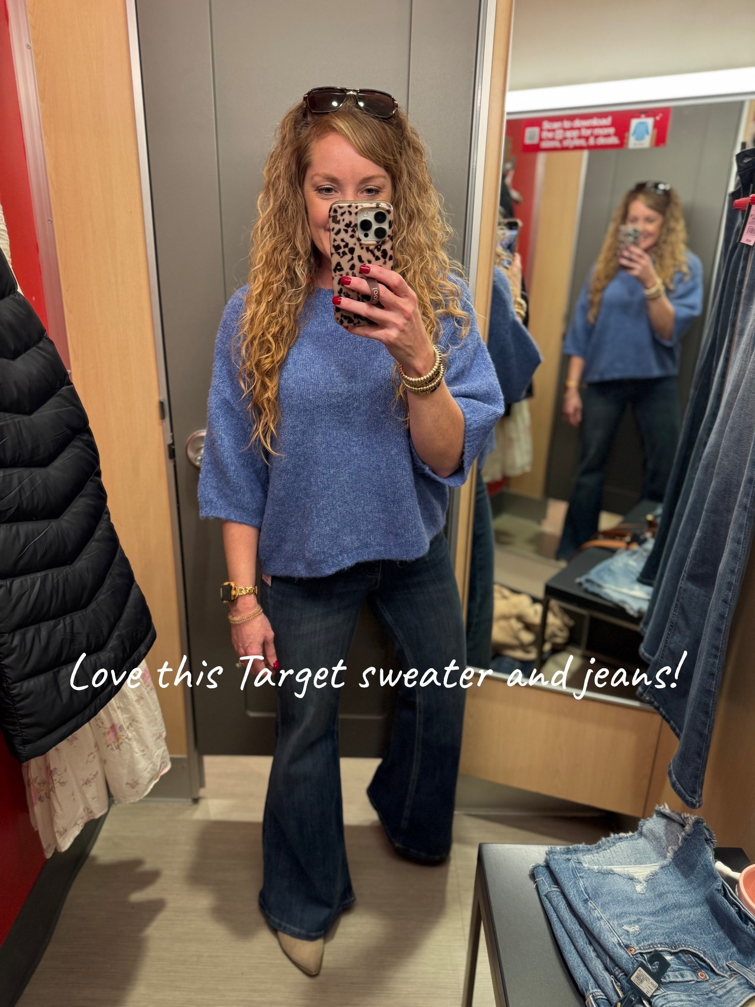 Target 🎯 Spring outfit / work outfit / fashion over 40

Sweater- size medium 
Jeans- sized up to a 6
Ankle boots- linking similar 

#LTKWorkwear #LTKgrwm #LTKootd