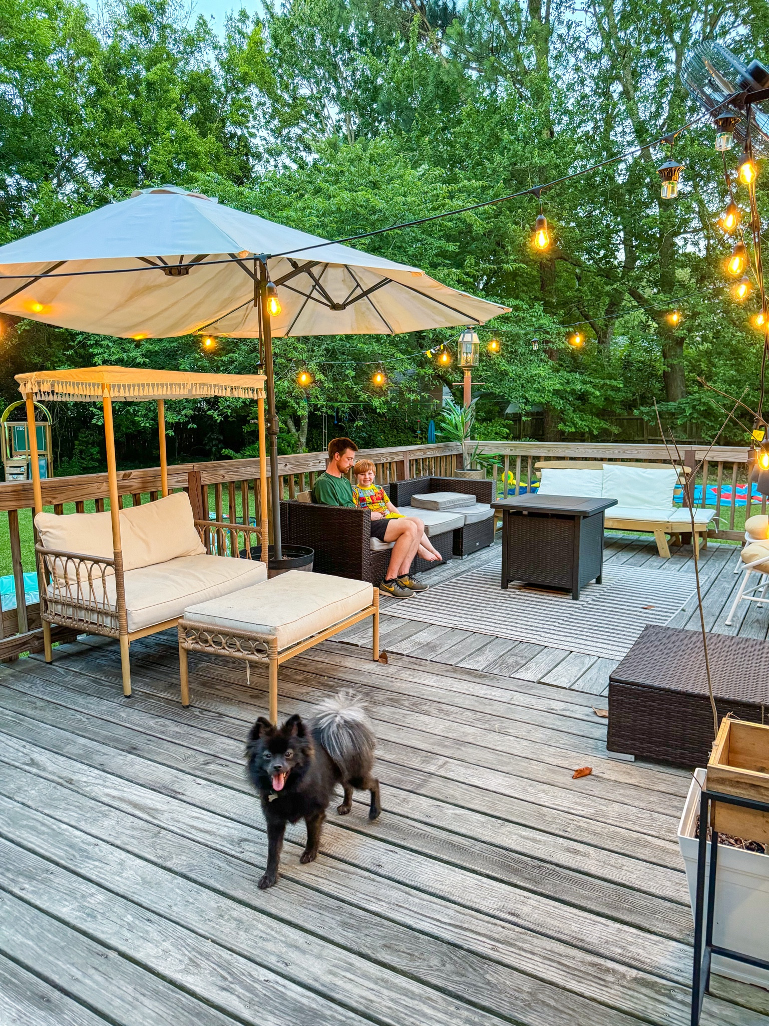 I love our deck and the lights and my favorite chair 💕



#LTKFamily #LTKHome #LTKSeasonal