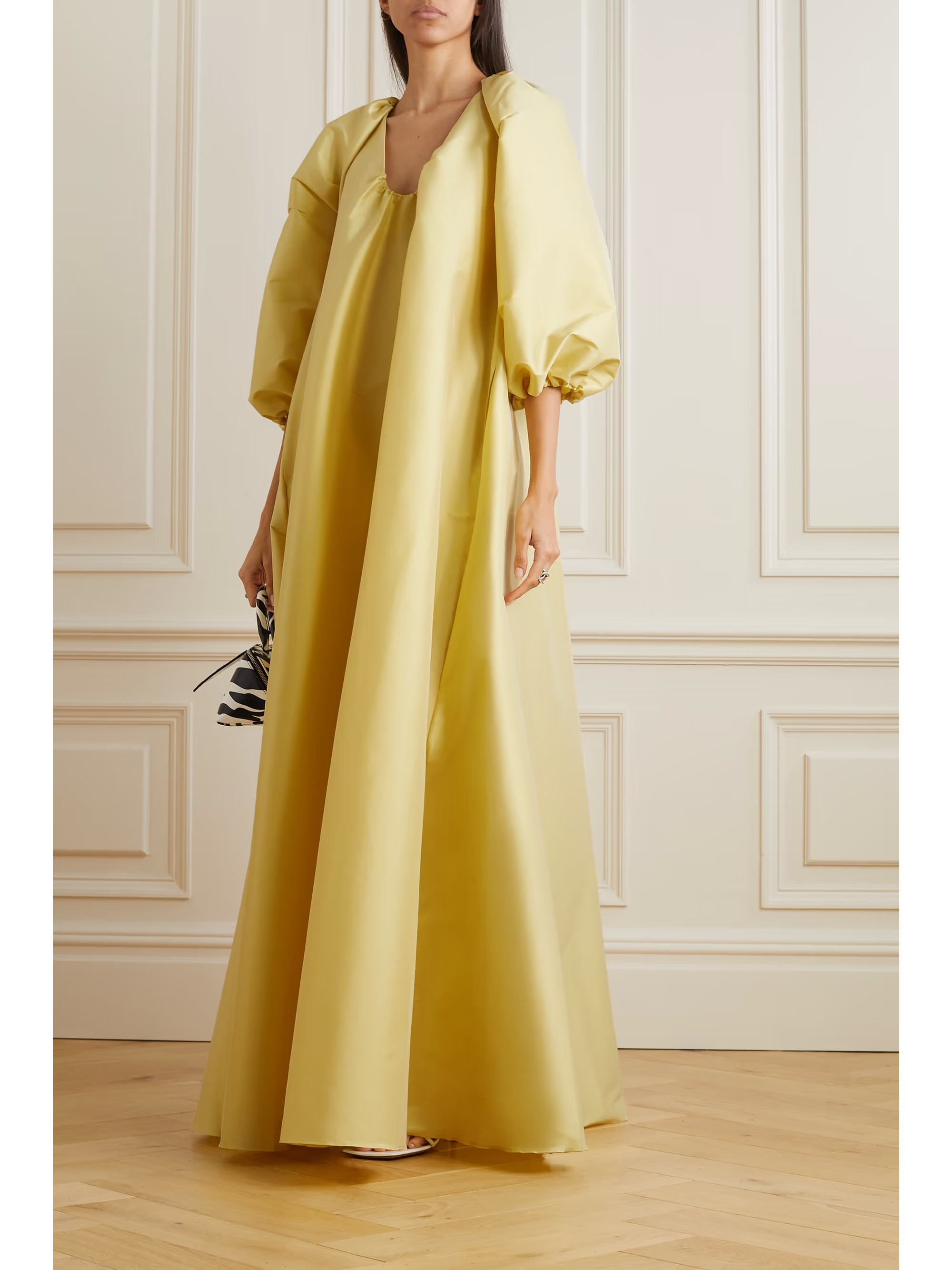 George draped taffeta gown | NET-A-PORTER (US)