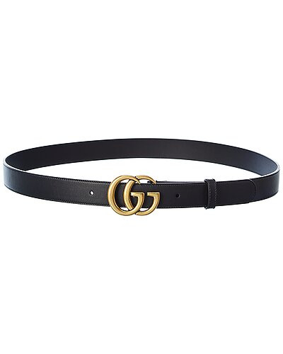 Double G Leather Belt | Gilt & Gilt City