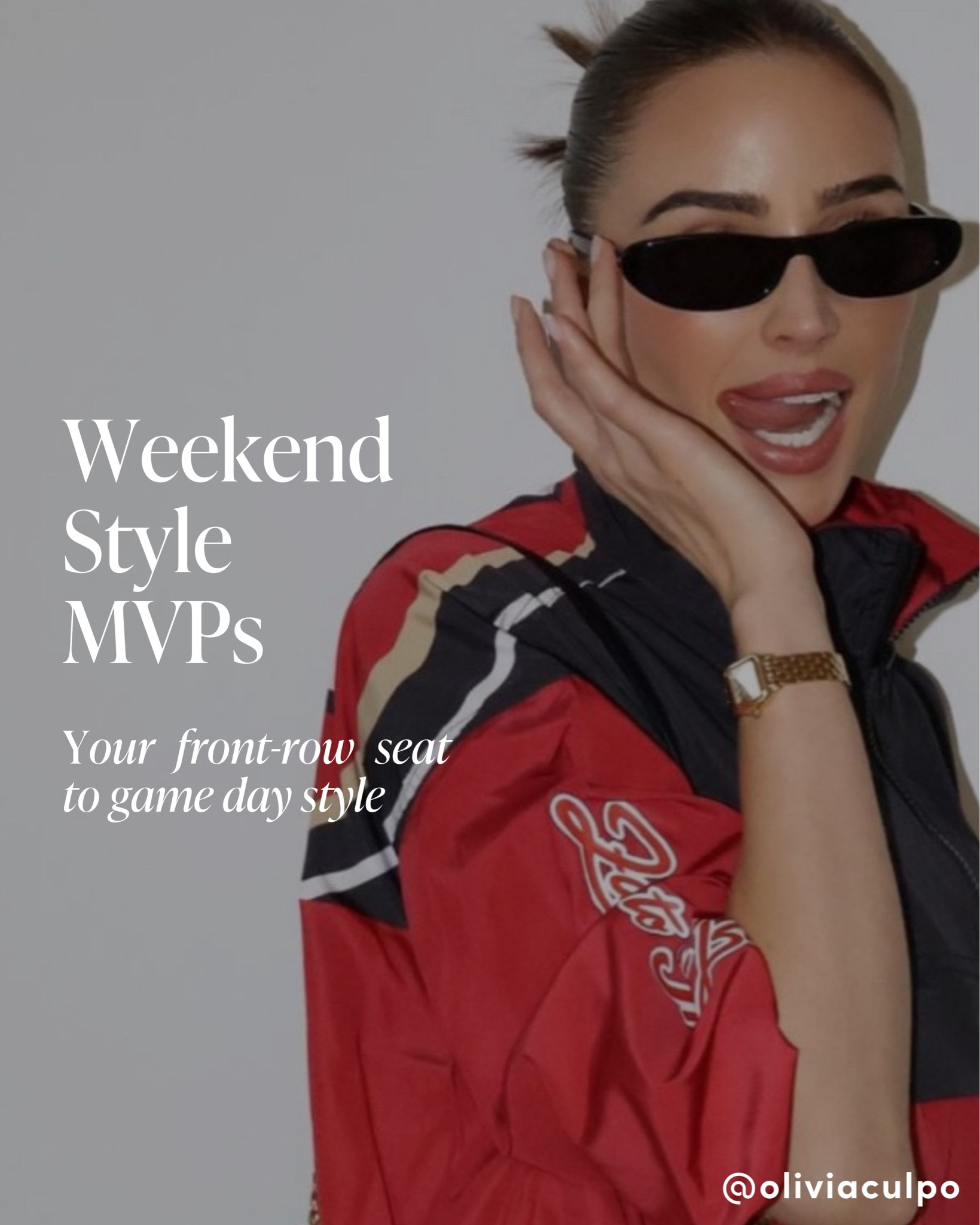 🏆 Weekend Style MVPs 🏆

These creators stay slaying game day style. Follow their LTK’s for real time inspo heading into the biggest weekend in sports! Tagged below ⬇️

@oliviaculpo @brittanylynne @christengoff @clairekittle @themyadanielle @kennedyfrazer @parkerhenry @allisonkuch @cavindertwins 



#LTKBeauty #LTKootd #LTKgrwm