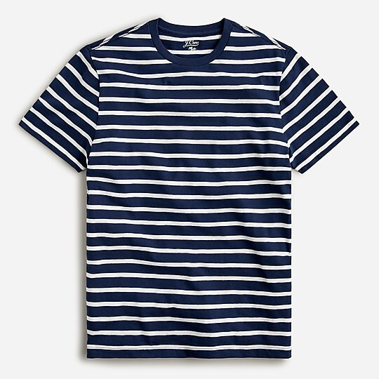 Slub jersey T-shirt in deck stripe | J. Crew US