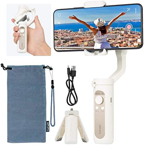 Hohem Gimbal Stabilizer for Smartphone 3-Axis Phone Stabilizer 0.5lbs Foldable Handheld Gimble fo... | Amazon (US)