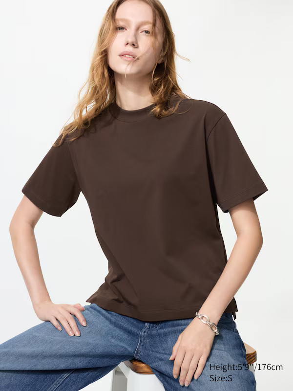 AIRism Cotton T-Shirt | UNIQLO (UK)