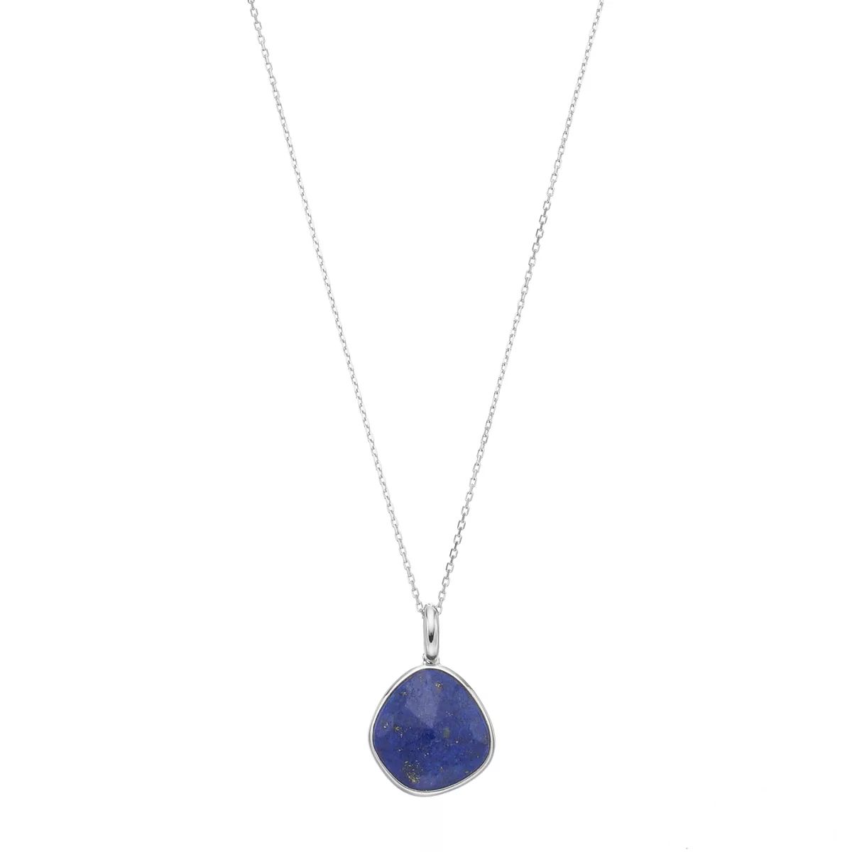 Sterling Silver Lapis Lazuli Pendant Necklace | Kohl's
