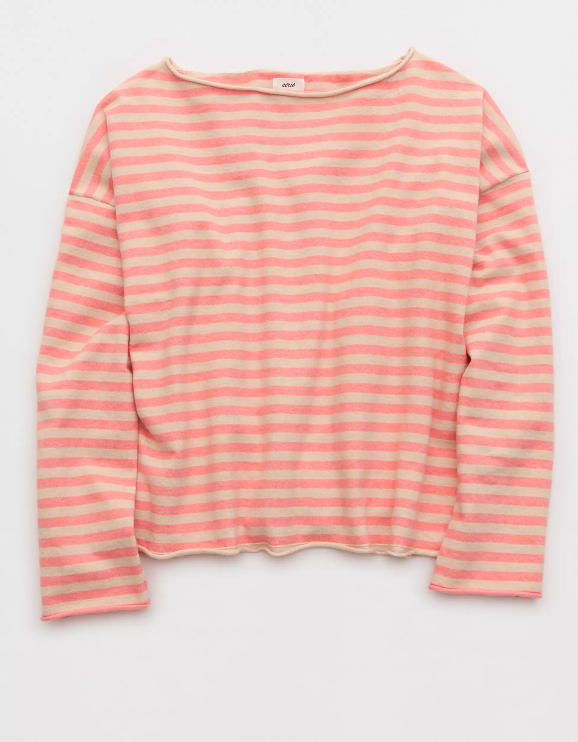 Aerie Sunday Soft Boatneck Sweater | Aerie