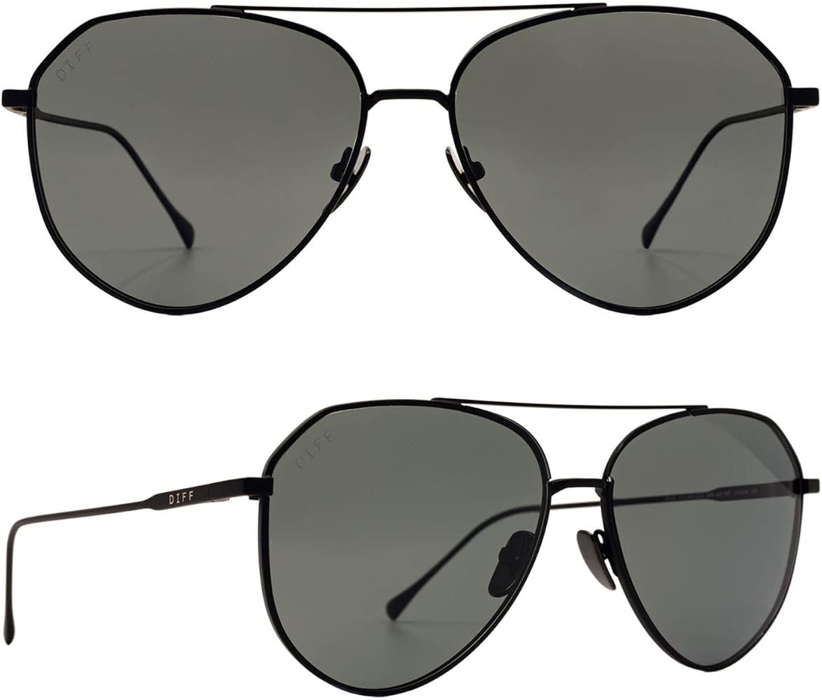 DIFF Dash Designer Oversized Aviator Sunglasses for Women UV400 Protection | Amazon (US)