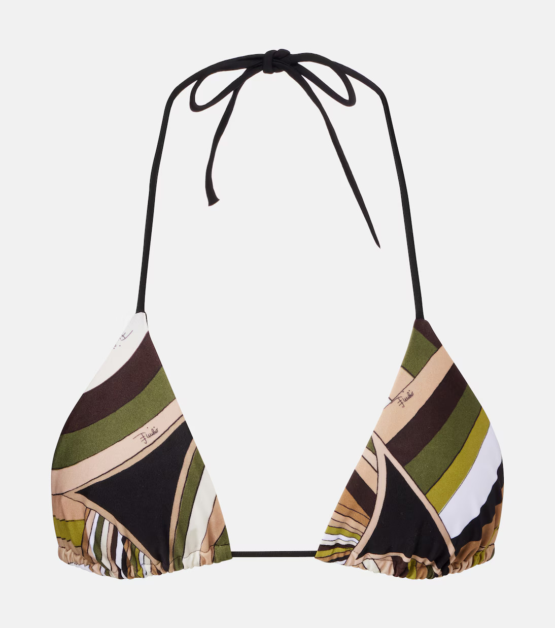 Printed bikini top | Mytheresa (UK)