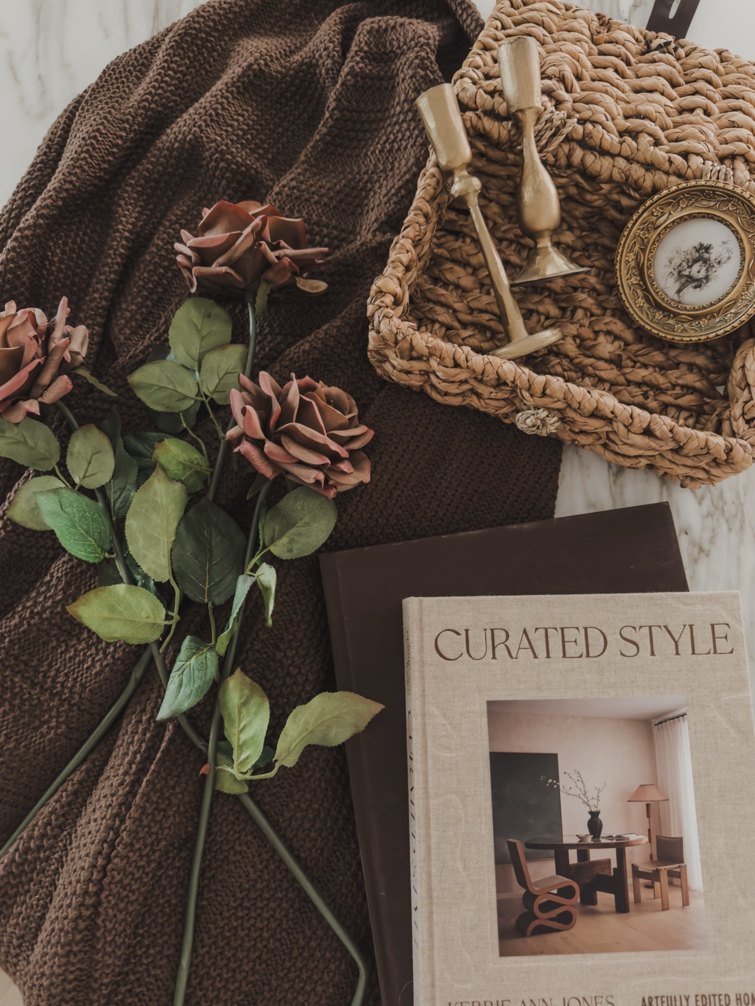 Some of my favorite seasonal finds for a moody and timeless detail! From seasonal faux florals, my popular woven boxes, and staple decor books — find all of my quality home finds for a home refresh. 

Home finds, neutral home inspo, collected style, summer refresh, neutral decor book, woven boxes, cozy throw blanket, brass candle stick, faux florals, found it on Amazon, Afloral, dark and moody, Jake Arnold, vintage style frame, shop the look!

#LTKSeasonal #LTKHome