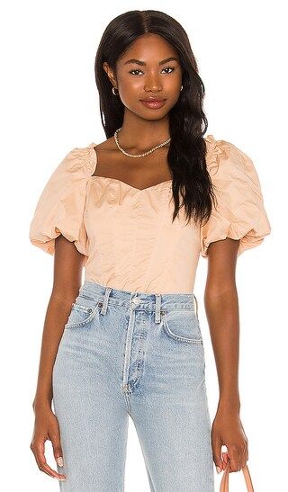 Gilmore Top in Blush | Revolve Clothing (Global)