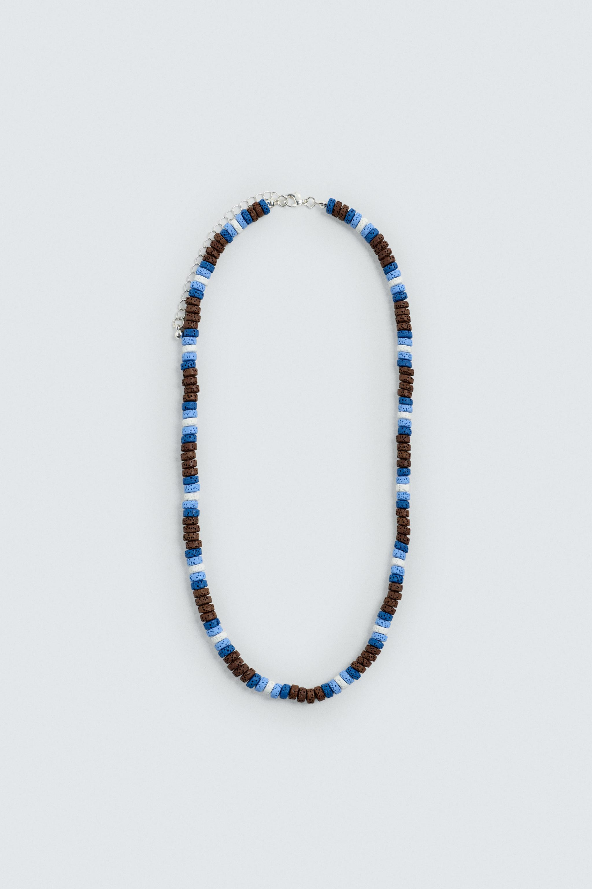 STONE BEAD NECKLACE | Zara US