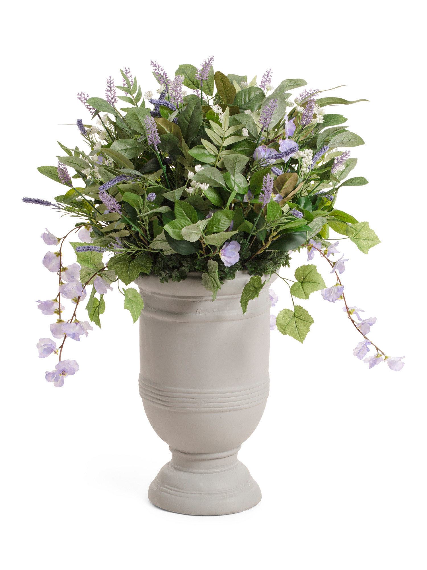 34in Indoor Outdoor Covered Porch Safe Faux Lavender In Planter | Plants & Planters | Marshalls | Marshalls