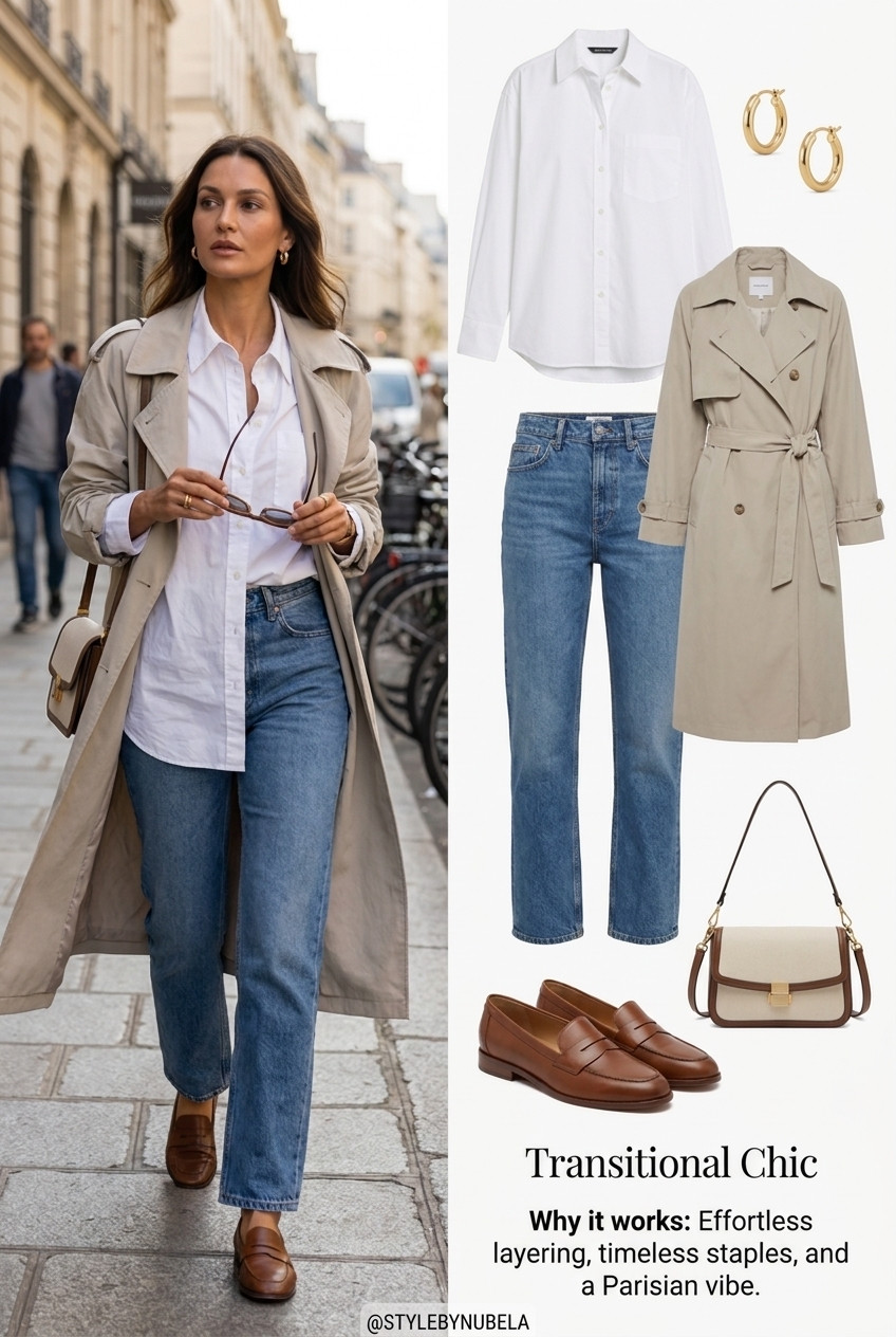 Elevated Work Outfit wirh trench coat: Fall  Outfits Women, Teacher outfit, Summer/ Fall outfit style over 40, business casual outfits, Smart Casual Work outfits 

 #LTKSummer #LTKVacation 
#LTKPlusSize #LTKTall
#LTKPetite #LTKBump
#LTKmomlife #LTKOver40
#LTKMidsize #LTKvlog
#LTKgrwm #LTKootd
#LTKdayinmylife
#LTKSaleAlert 
#LTKSeasonal #LTKmomlife

Fall outfit, Winter outfit, Fall fashion, Winter style, Cozy style, Sweater weather, Neutral outfit, Everyday style, Casual chic, Layered outfit, Fall capsule wardrobe, Elevated basics, Knit sweater, Oversized cardigan, Leather jacket outfit, Trench coat outfit, Wide-leg jeans, Straight-leg denim, Faux leather leggings, Knee-high boots, Ankle boots, Loafers, Coffee run outfit, Date night outfit, Mom style, Affordable fashion, Amazon fashion, Walmart fashion, Target style, Quiet luxury, Old money aesthetic, Chic style, Timeless fashion, Classic wardrobe, Effortless style, Fall wardrobe, Winter wardrobe

#LTKStyle, #LTKFashion, #LTKFinds, #LTKSeasonal, #FallFashion, #WinterStyle, #FallOutfit, #WinterOutfit, #FallStyle, #CozyStyle, #SweaterWeather, #NeutralStyle, #CapsuleWardrobe, #EverydayStyle, #CasualChic, #LayeringSeason, #BootSeason, #DenimStyle, #EffortlessStyle, #FashionInspo, #OOTD, #StyleInspiration, #ChicStyle, #AffordableFashion, #AmazonFashion, #TargetStyle, #WalmartFashion, #FallWardrobe, #WinterWardrobe, #CozyVibes

#LTKWorkwear #LTKTravel #LTKxMadewell