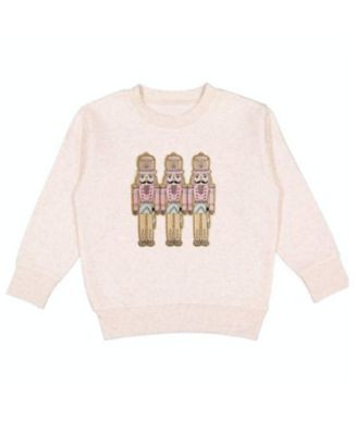 Girls' Pastel Nutcracker Patch Christmas Sweatshirt - Baby, Little Kid | Bloomingdale's (US)