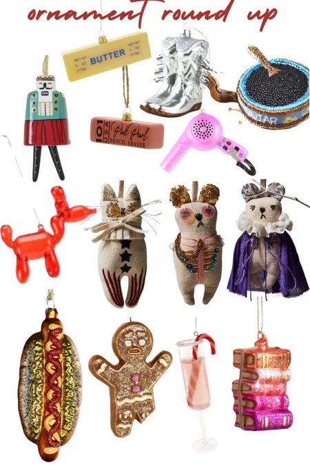 Some ornament favorites 

#LTKSeasonal #LTKHoliday #LTKHolidaySale