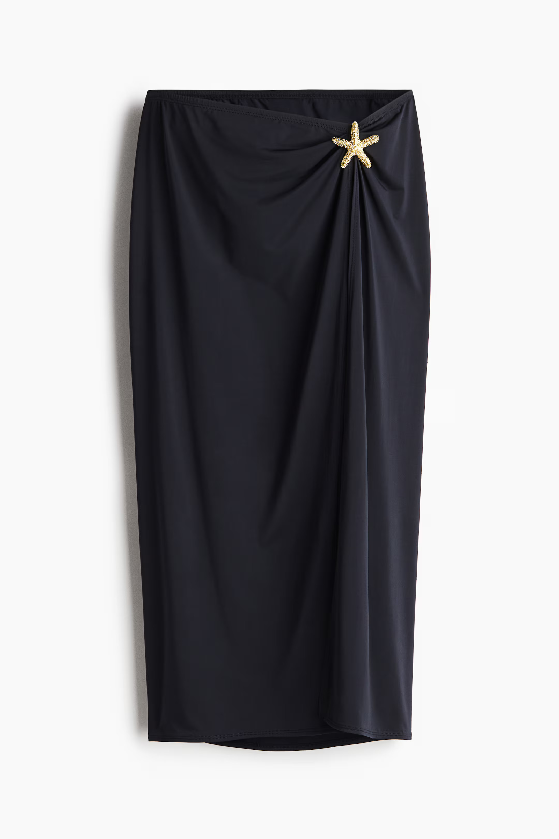 Starfish-detail sarong - Black - Ladies | H&M GB | H&M (UK, MY, IN, SG, PH, TW, HK)