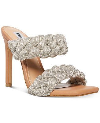 Steve Madden Women's Kenley-R Braided Stiletto Sandals & Reviews - Sandals - Shoes - Macy's | Macys (US)