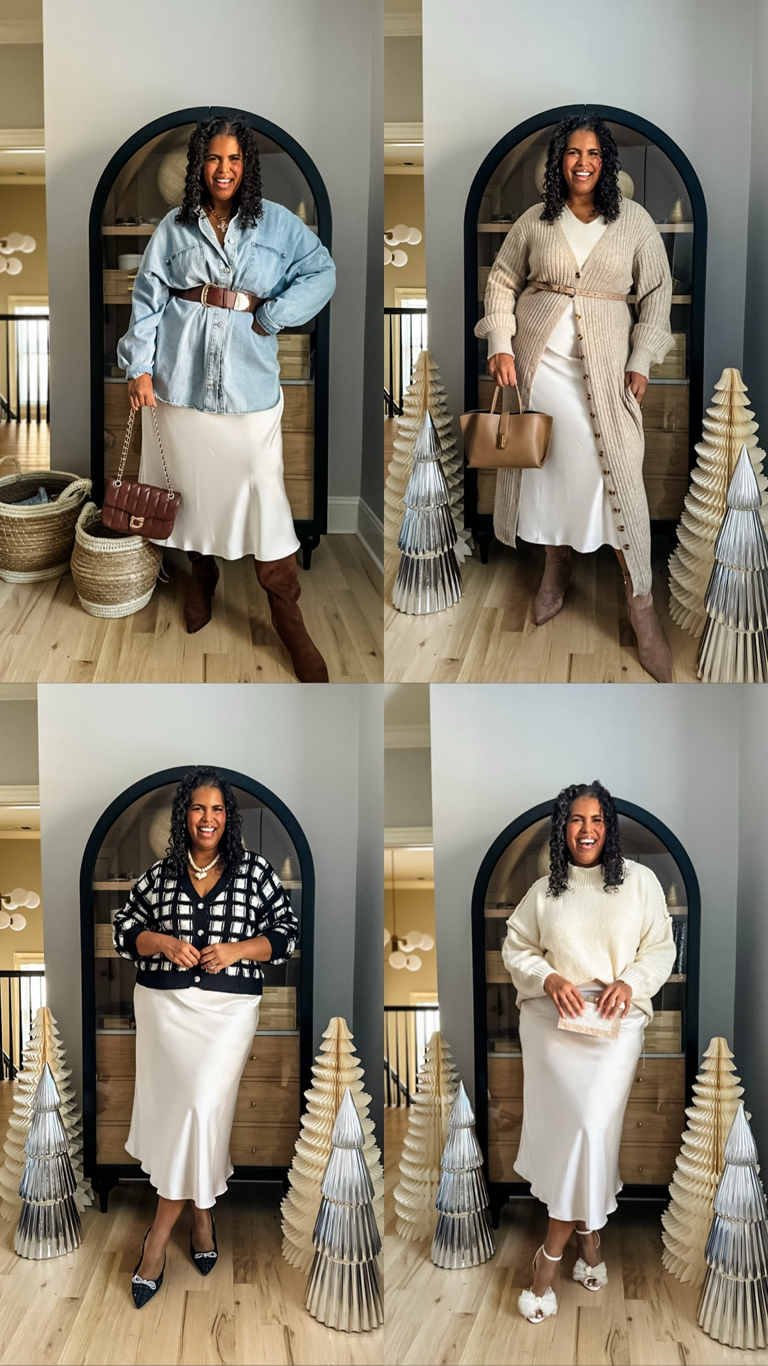 Wearing size xxl in almost everything, but black and white sweater which is size xl (nice oversized fit). All from Amazon!

#LTKFindsUnder50 #LTKHoliday #LTKPlusSize