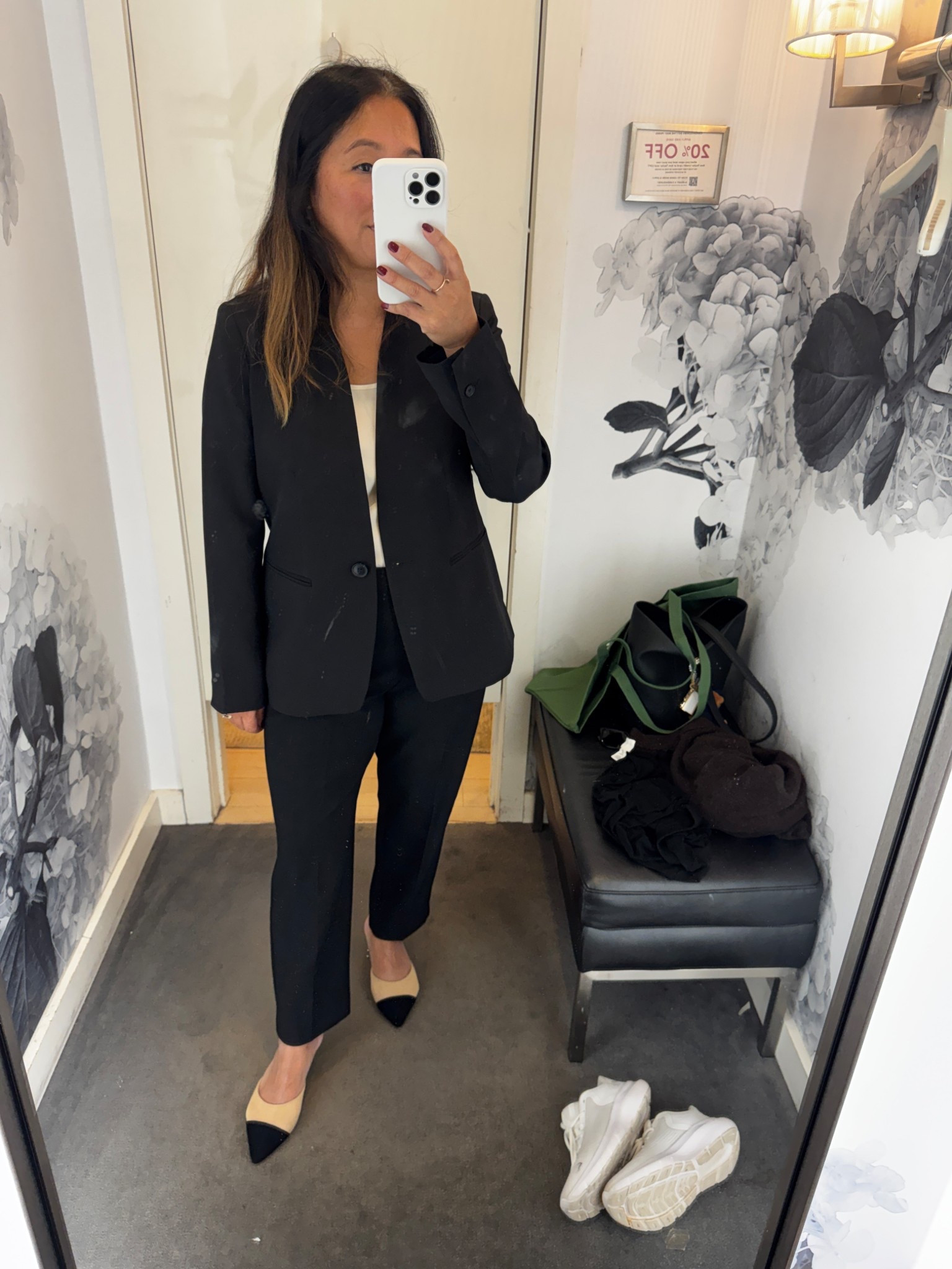 Corporate blazer and trousers for petites in all season year round! 
Blazer is TTS Petite 8
Trouser I sized up 2 to 12 because I’m apple shaped. Normally wear 8  

#LTKPetite #LTKWorkwear