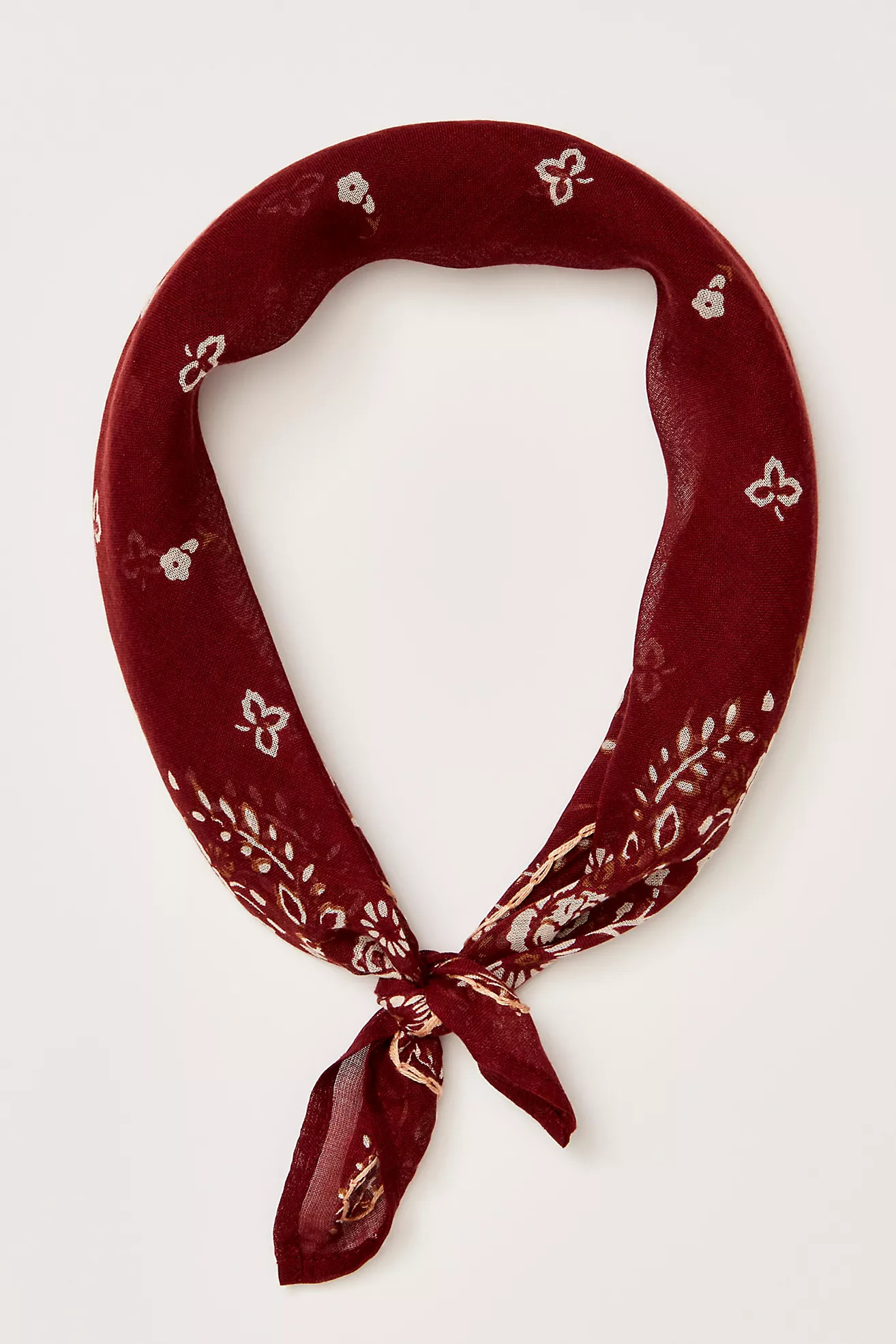 Chan Luu Embroidered Floral Bandana | Free People (Global - UK&FR Excluded)
