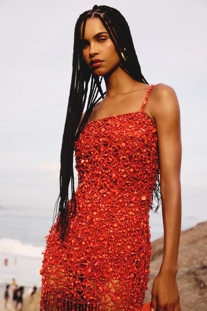 CALANTHA GOWN - CANYON | Cult Gaia - US