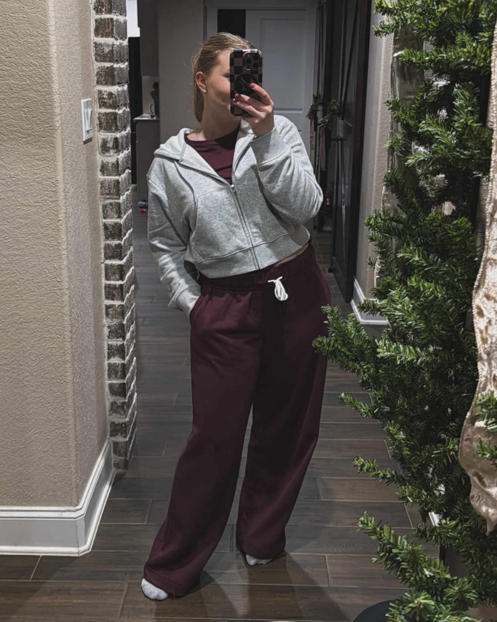 All Walmart, all size large but I would size down one in the pants #walmartfinds