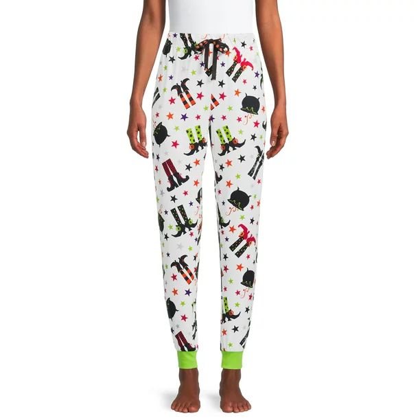 Women's and Women's Plus Halloween Sleep Joggers | Walmart (US)