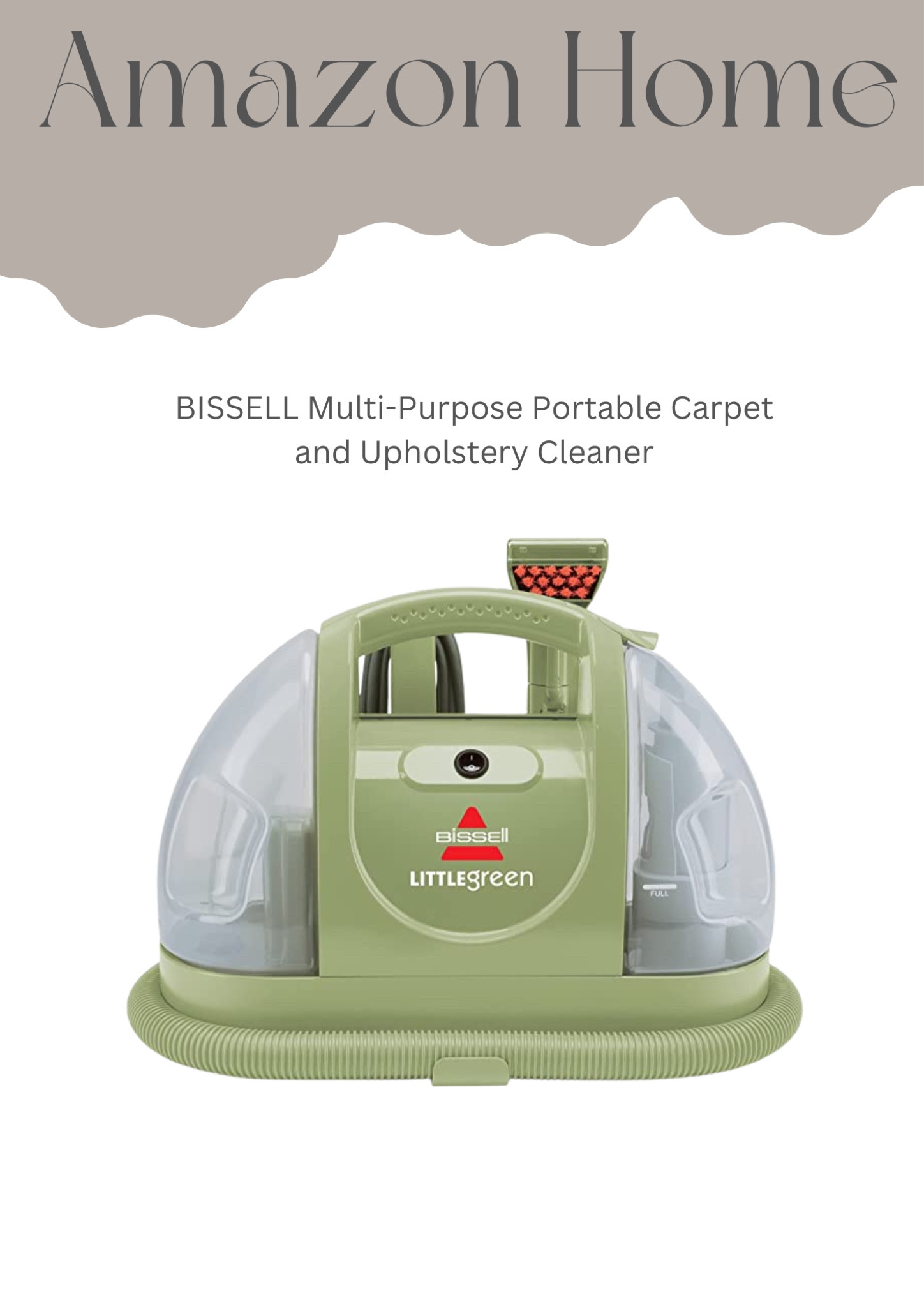 Carpet cleaner and upholstery cleaner. It has so many different uses!

#cleaner, #rugcleaner, #Upholsterycleaner, #carpetcleaner

#LTKFind #LTKhome #LTKtravel