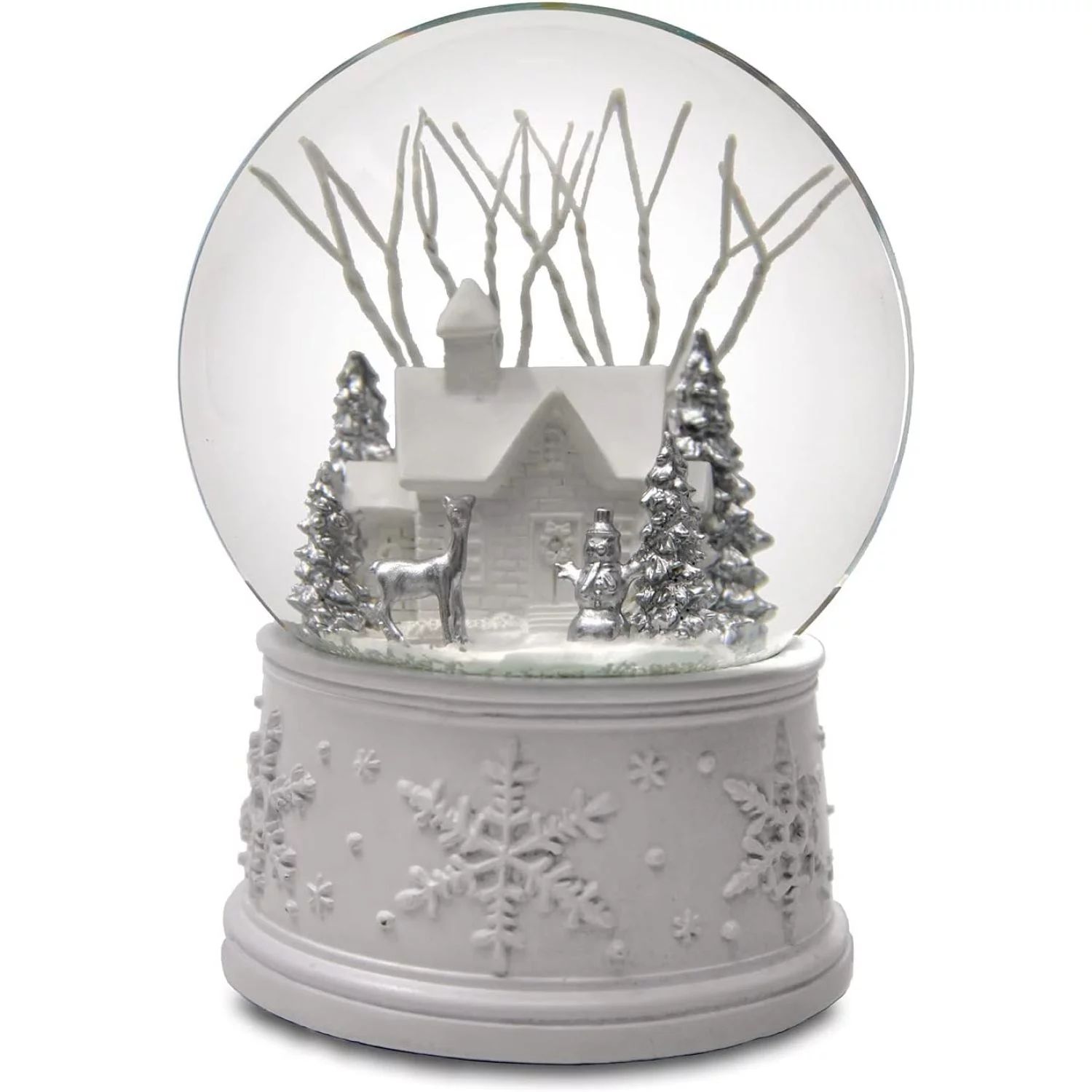 100MM White Christmas Snow Globe from Chictail | Walmart (US)