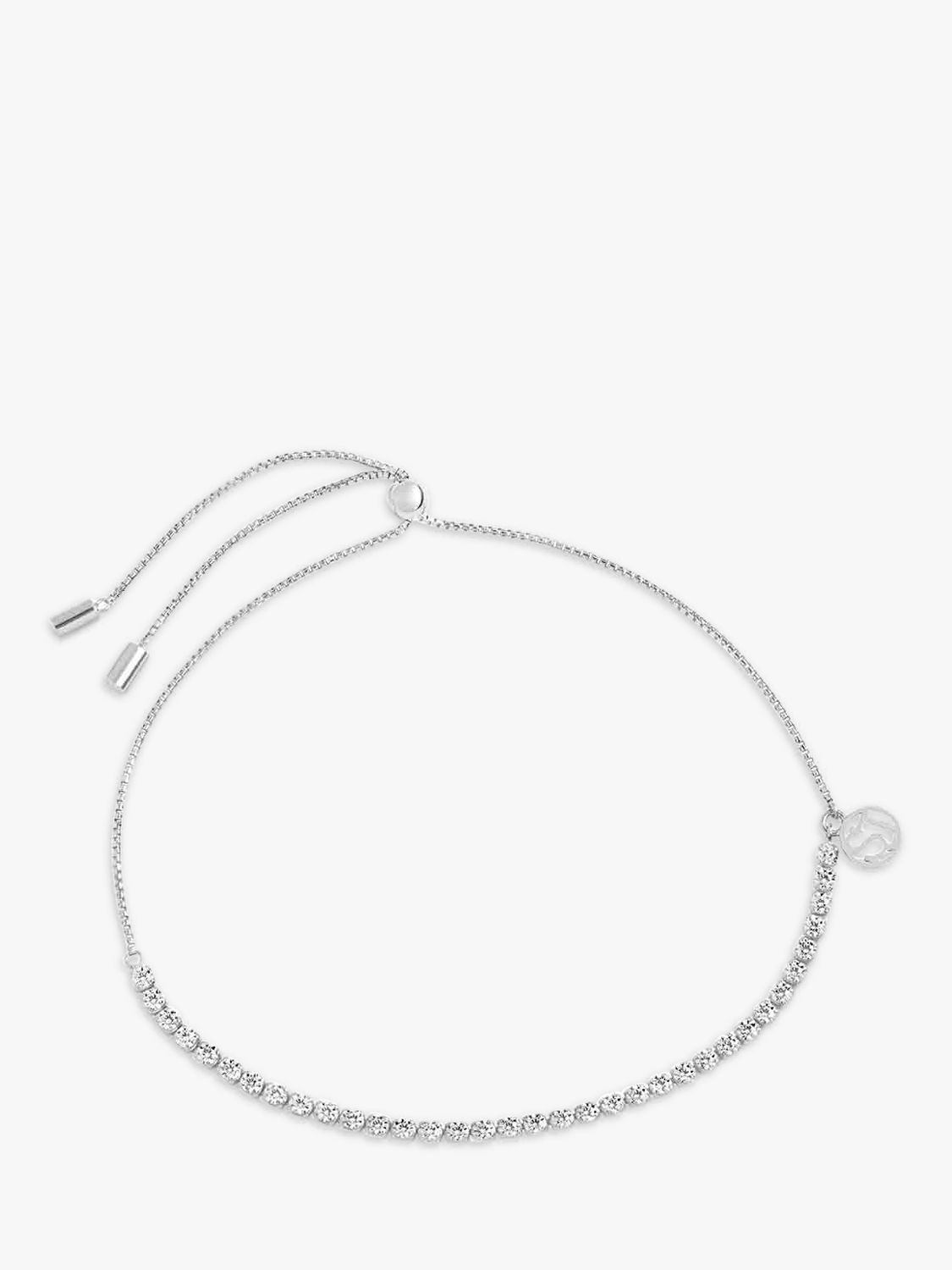 Sif Jakobs Jewellery Cubic Zirconia Toggle Chain Bracelet | John Lewis (UK)