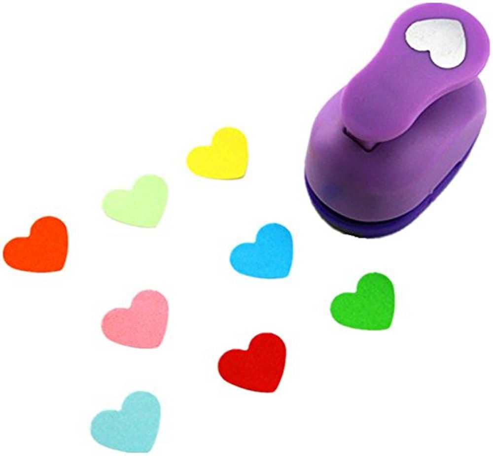 CADY Crafts Punch 1-Inch Paper Punches (Heart) | Amazon (US)