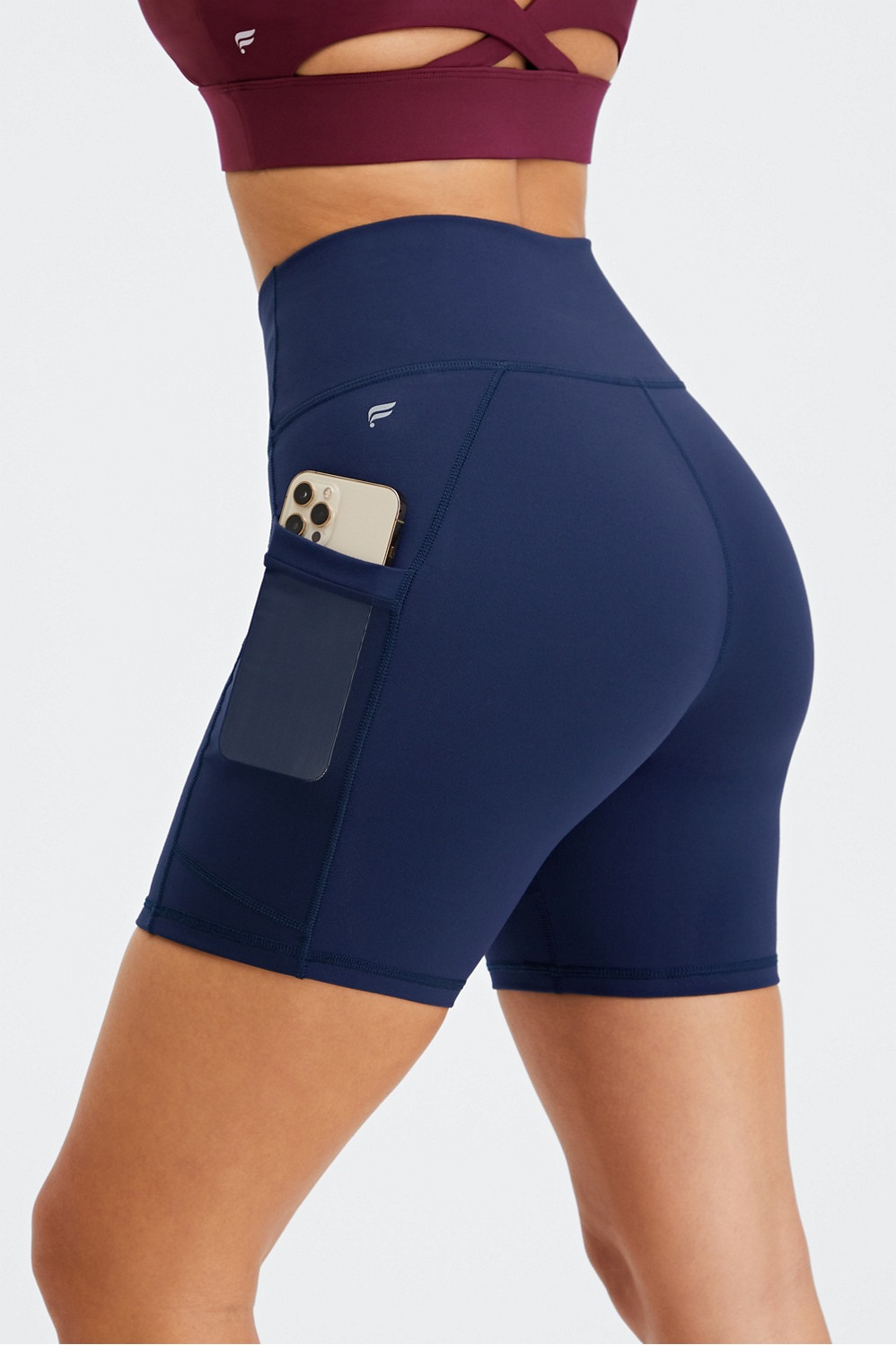 On-The-Go PowerHold® High-Waisted 6'' Short | Fabletics