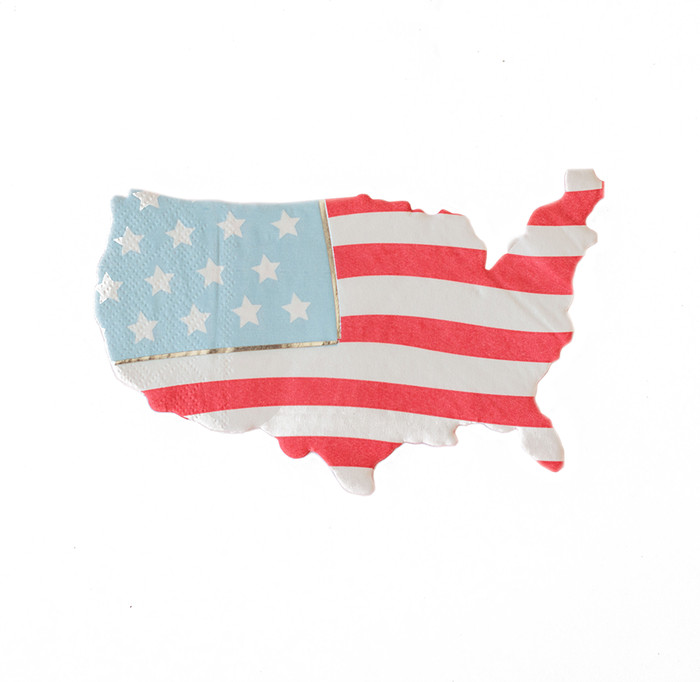 Jollity & Co American Flag Large Napkins | Nordstrom | Nordstrom