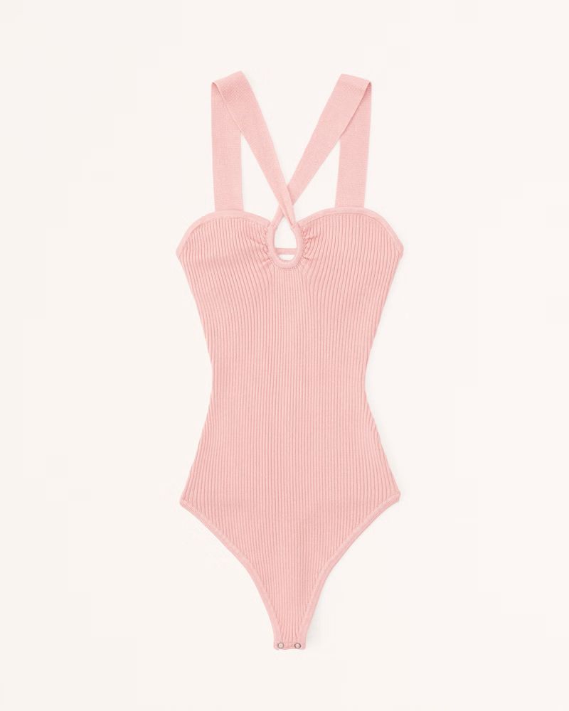 Women's Twist Halter Bodysuit | Women's New Arrivals | Abercrombie.com | Abercrombie & Fitch (US)