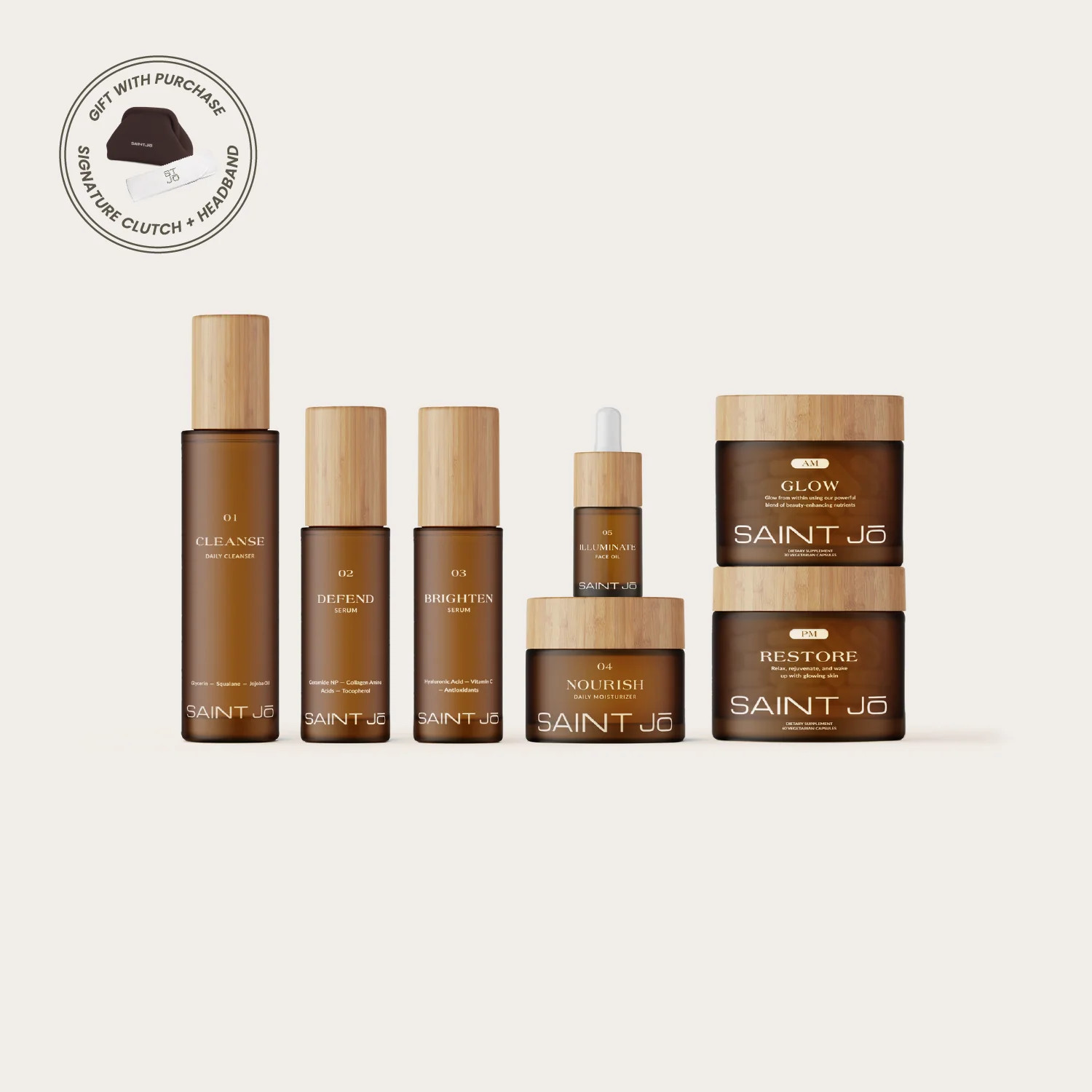 THE COMPLETE SKIN + WITHIN SET | Shop SaintJo