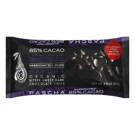 Pascha Organic Bitter-Sweet Dark Chocolate Chips 8.8 OZ (Pack of 6) | Walmart (US)