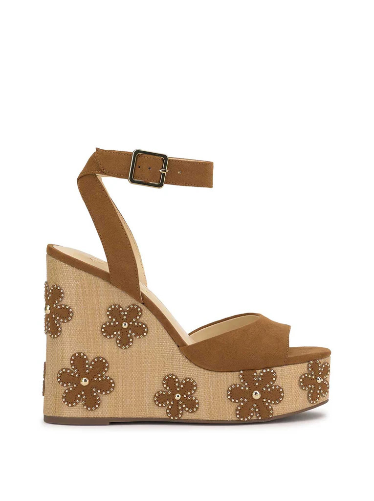 Kamindi Espadrille Wedge in Tuscan Tan | Jessica Simpson E Commerce