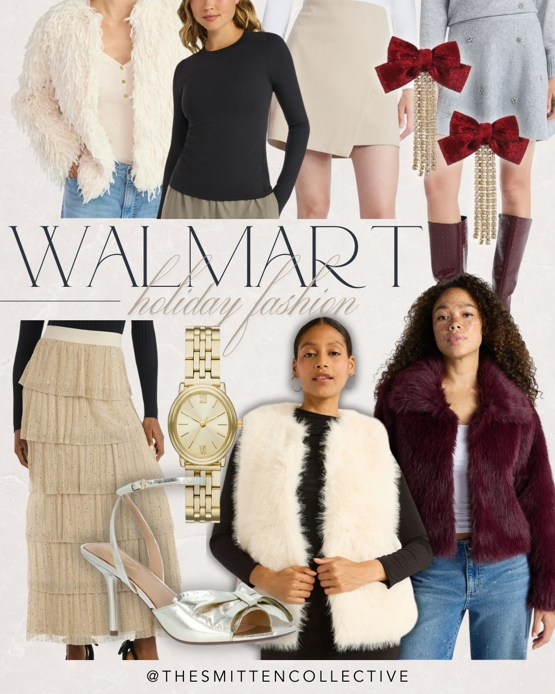 Holiday glam on a budget ✨✨ Walmart is bringing it this season — cozy layers, luxe textures, and sparkle for every party on your calendar. Linking everything for you! 

Walmart, Walmart holiday, Walmart fashion, Walmart style, Walmart clothes, Walmart shoes, holiday style, holiday fashion, holiday outfit 

#LTKStyleTip #LTKHoliday #LTKShoeCrush